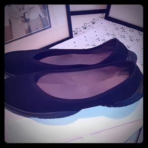Lissom Flyte Black Ballet Flats 12 like new